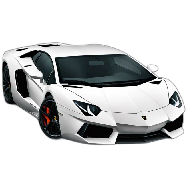 Lamborghini Aventador emoji