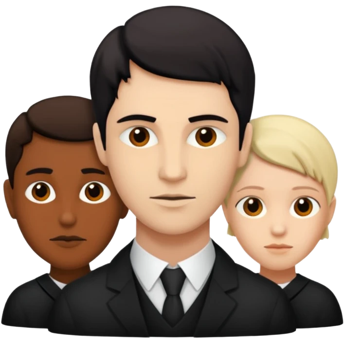 The Dark Triad emoji