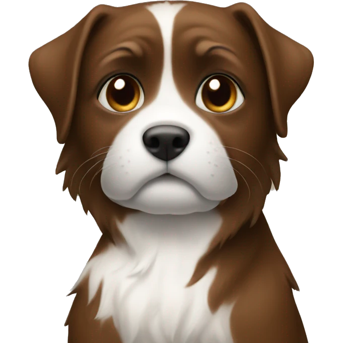 Luxury brown  emoji