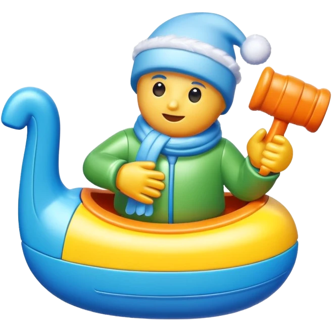 winter toy emoji