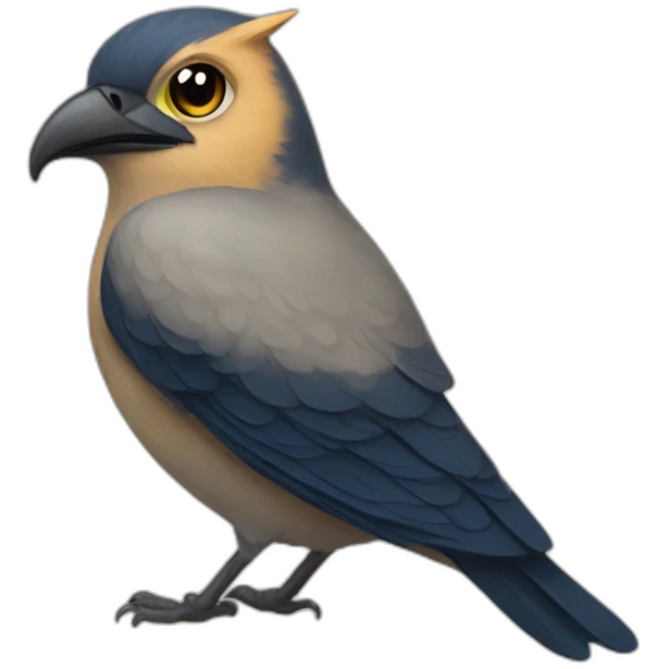 cat-bird emoji