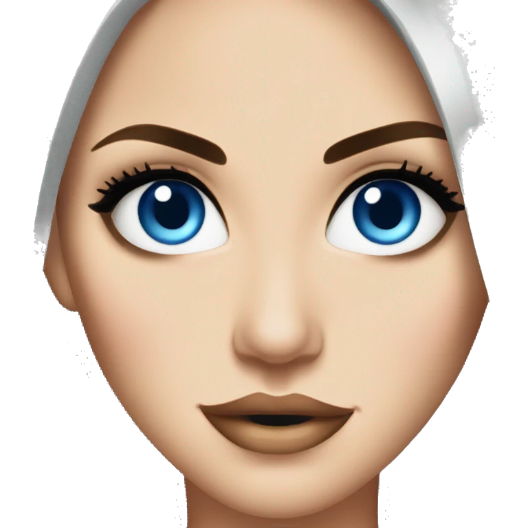 megan fox with blue eyes emoji