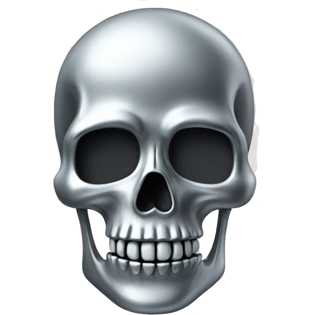 Chrome skeleton  emoji