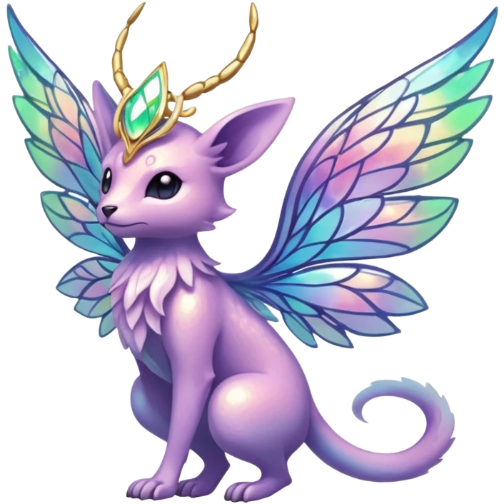 Spiritual ethereal divine Fairy-type Fakémon-Pokémon-animal-creature emoji