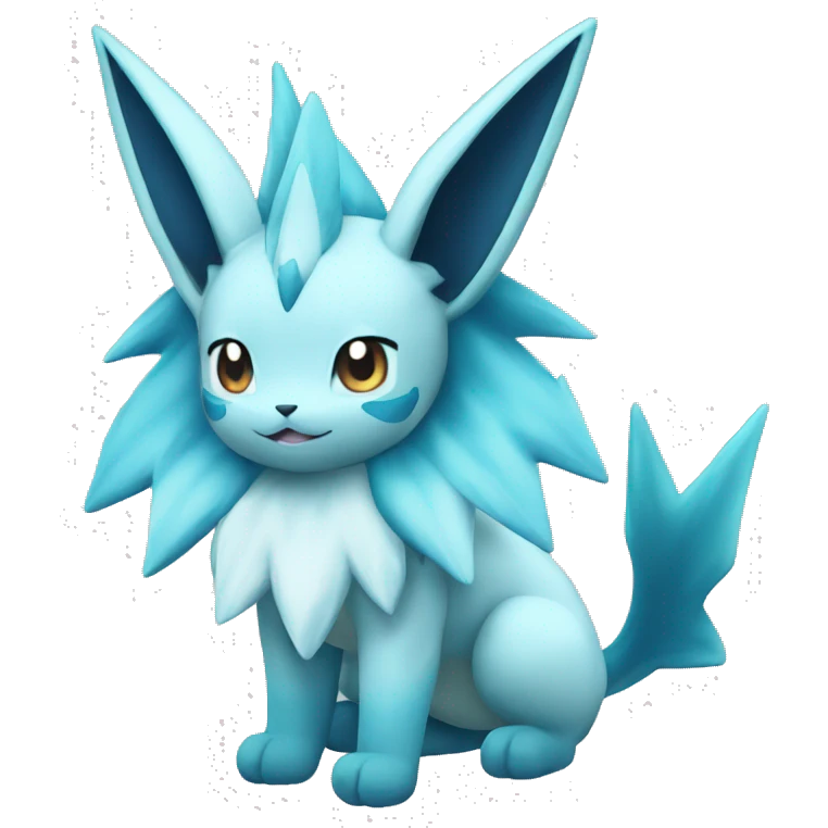 Glaceon Vaporeon Pokémon emoji