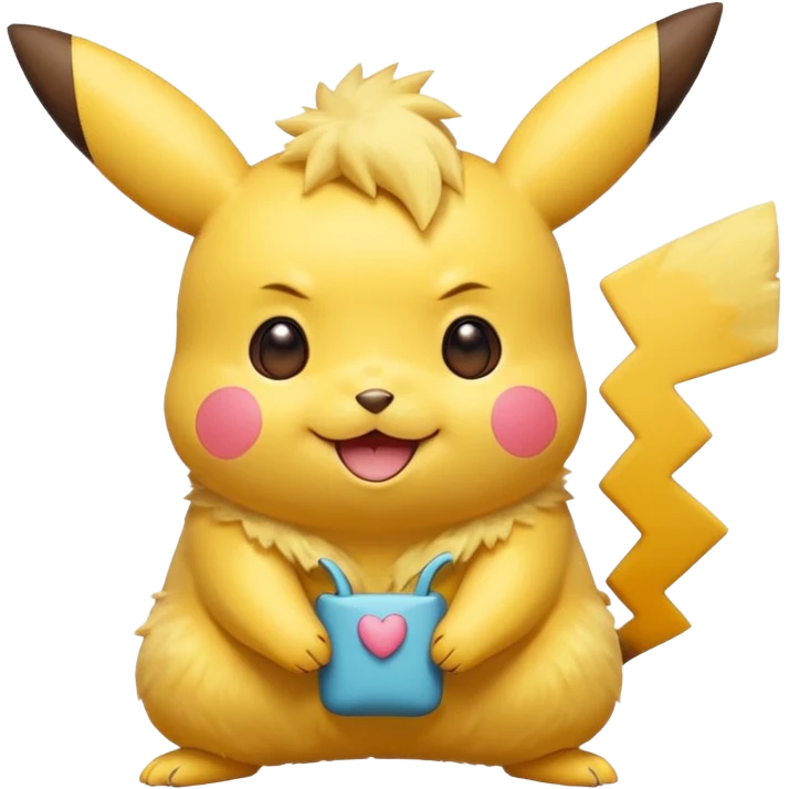 cute pikachu emoji