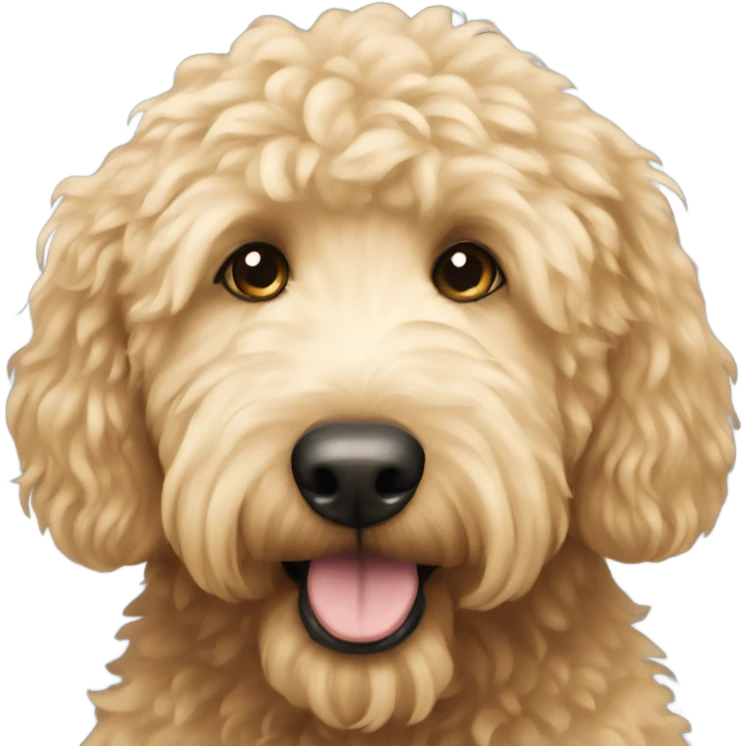 Golden doodle emoji