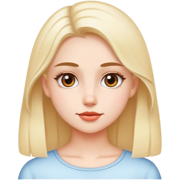 Clean girl style emoji