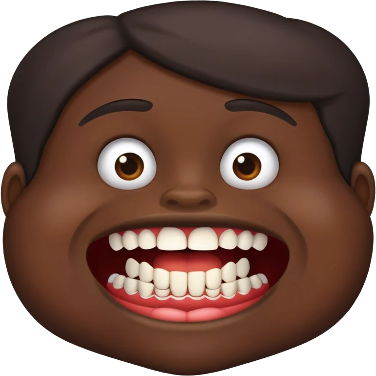 Suck teeth  emoji