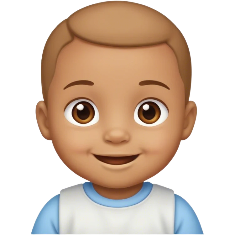 light brown baby  emoji