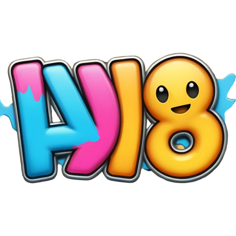 The word “LMAO” spelled emoji