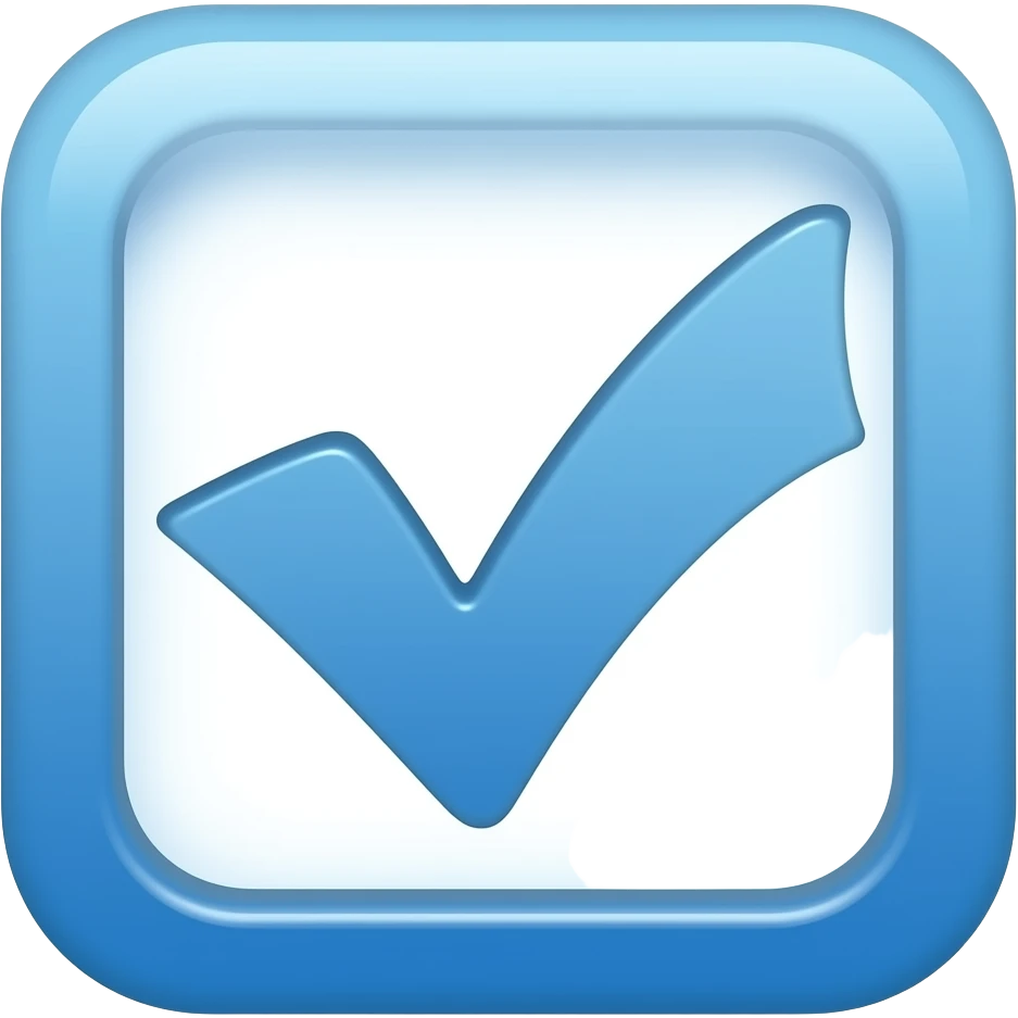 İnstagram mavi tiki emoji