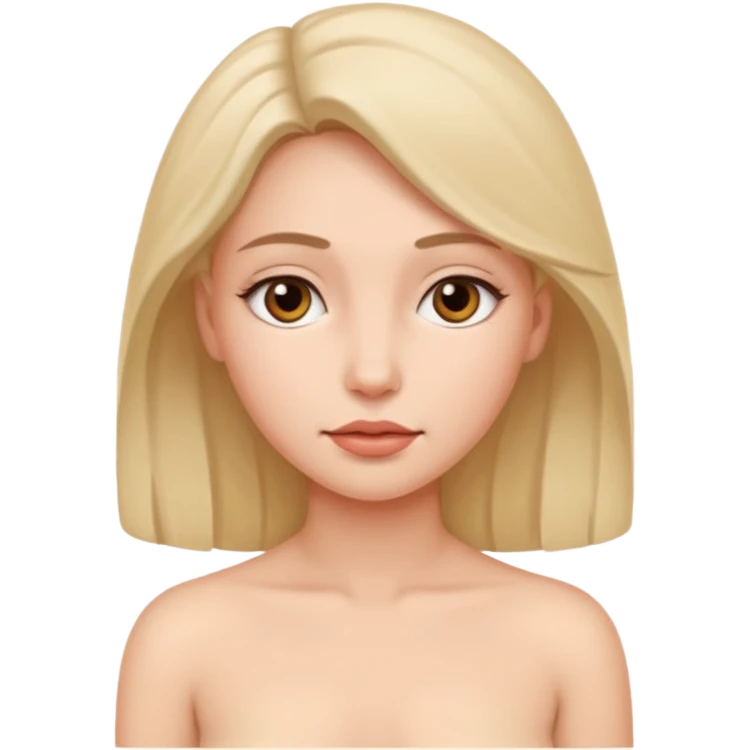 Woman without clothes  emoji
