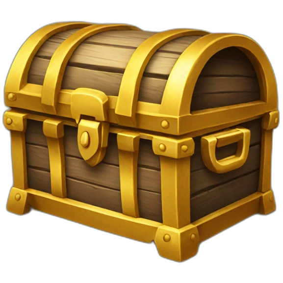 Golden chest emoji