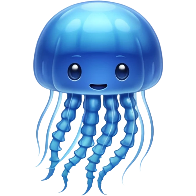 blue Jellyfish emoji