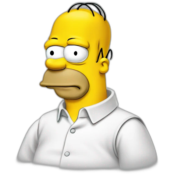 Homer Simpson Homer Simpson emoji
