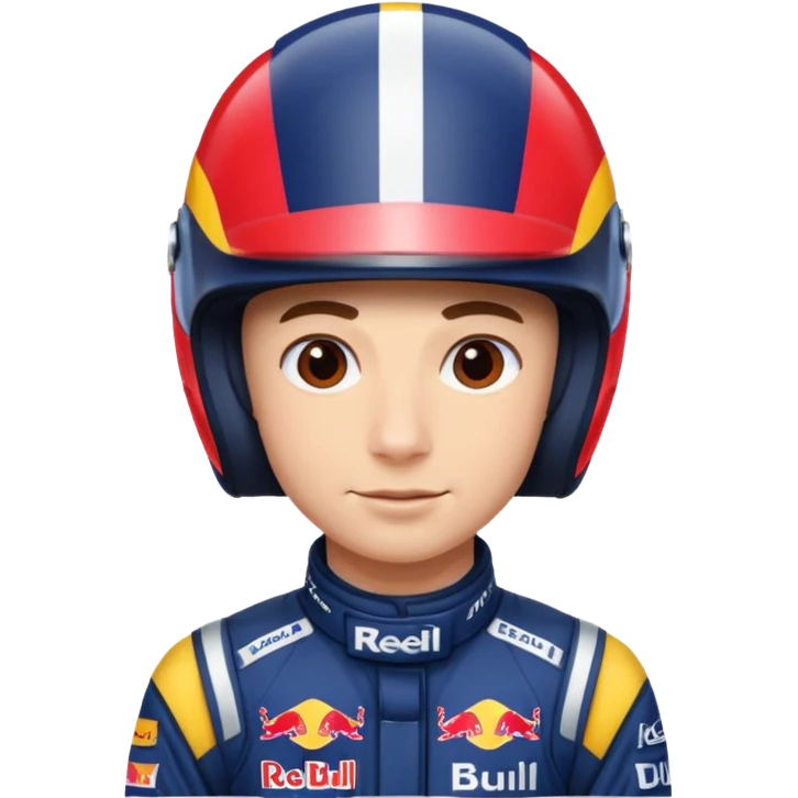 Red bull driver f1  emoji