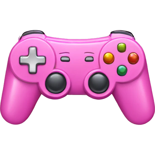 pink gaming console emoji