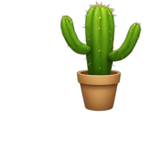 human cactus emoji