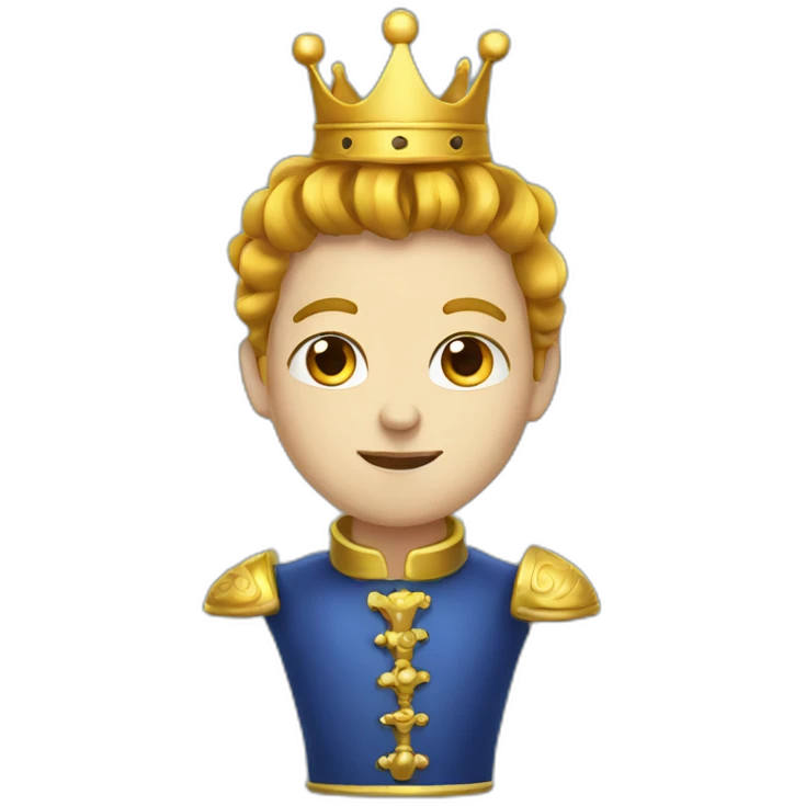 King chess colors autism emoji