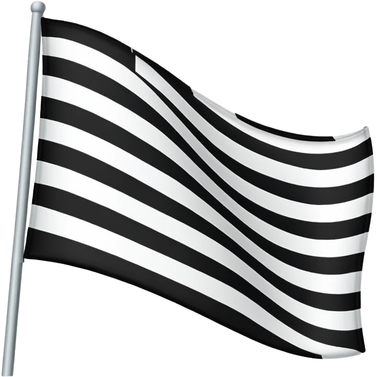 Zebra Flag emoji