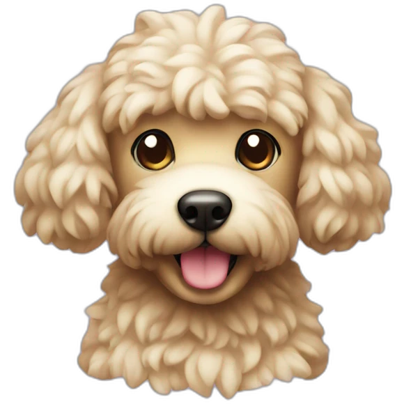 Caniche toy emoji