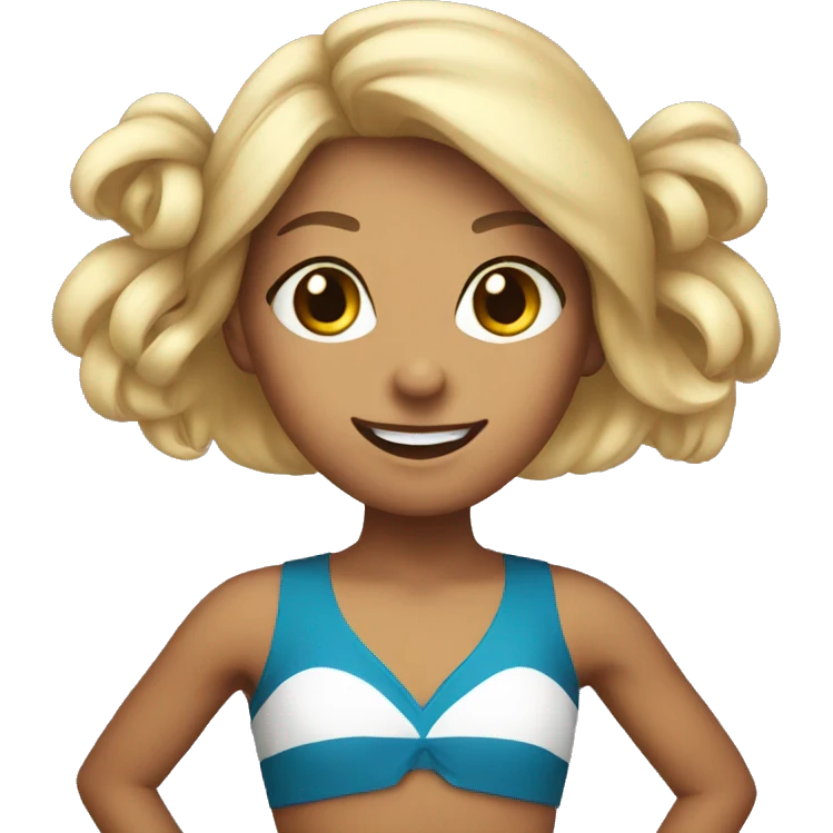 Cheerleader  emoji