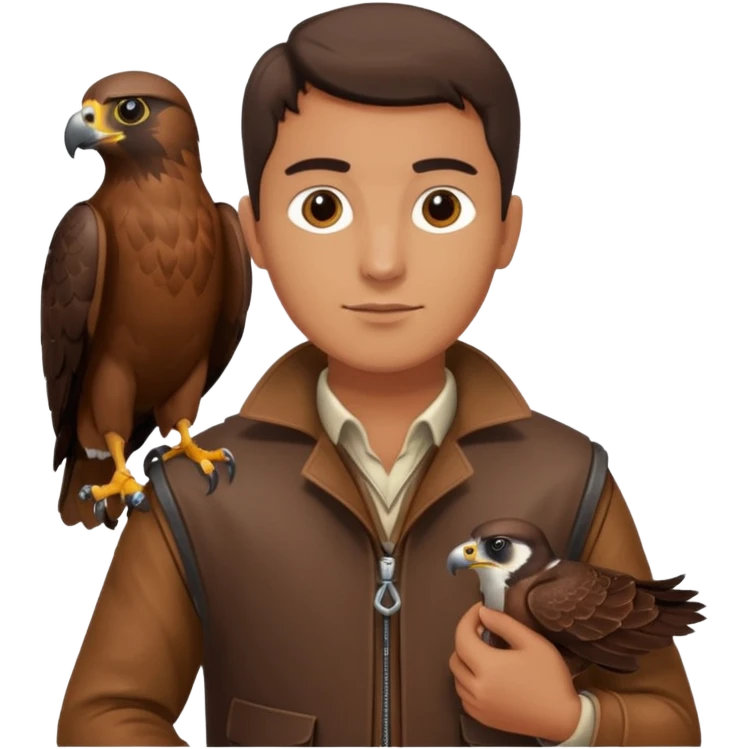 Falconer emoji