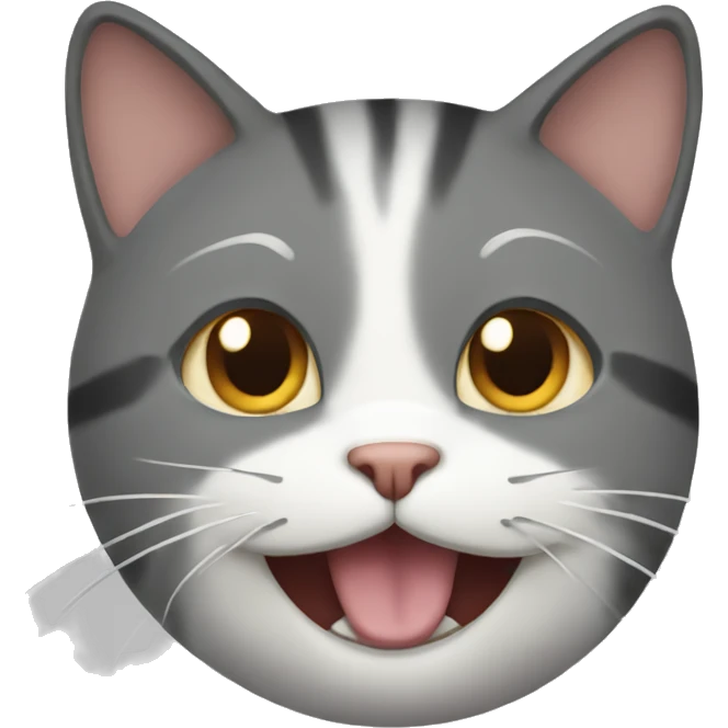 Happy cat  emoji