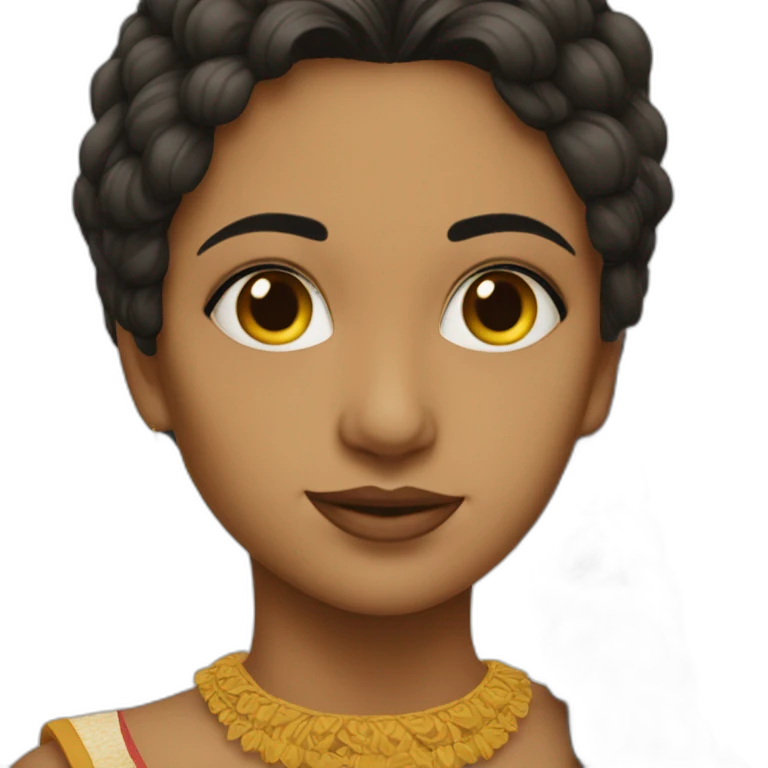 Gitana emoji