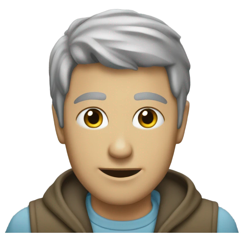Банан в шапке emoji