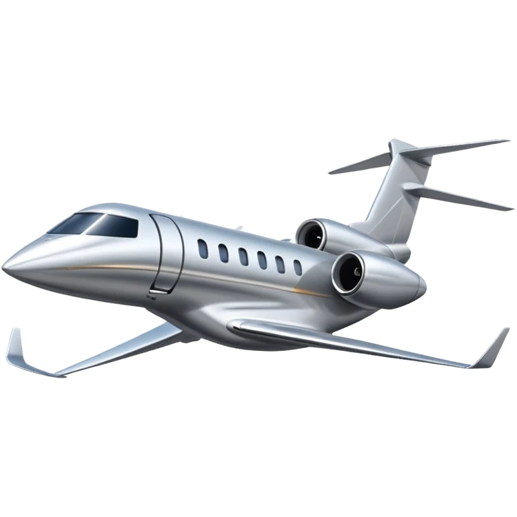 Private jet taking off with BR on the tail emoji