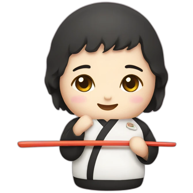 Sushi that looks like baby emoji