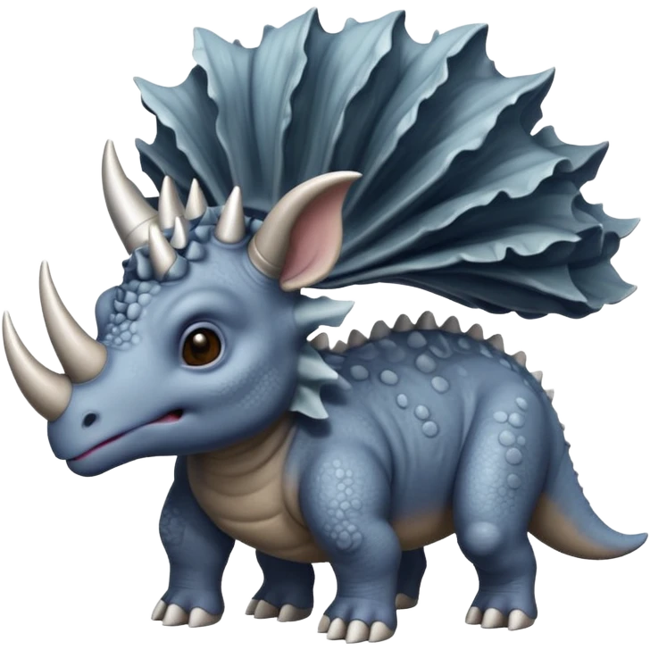 Triceratops emoji