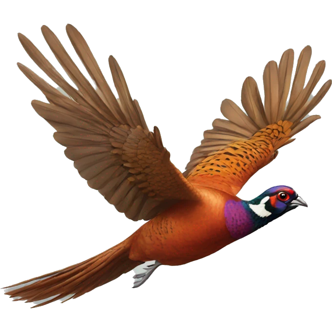 pheasant flying emoji