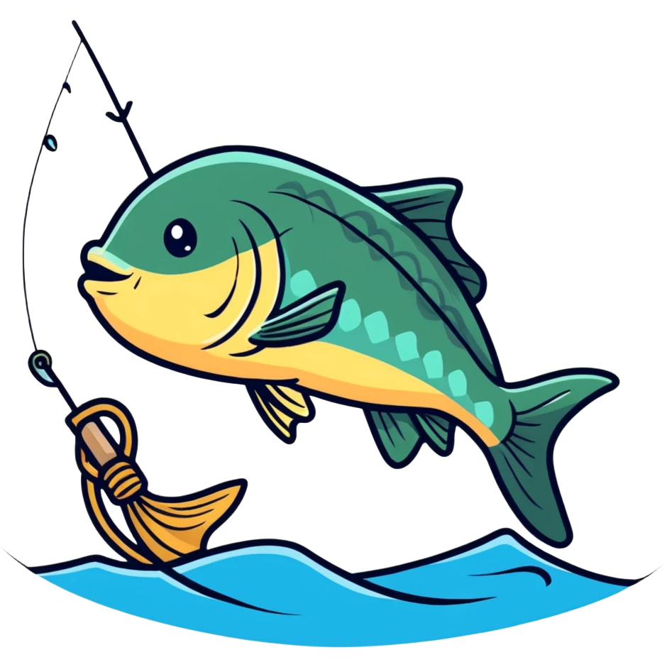 Fishing emoji