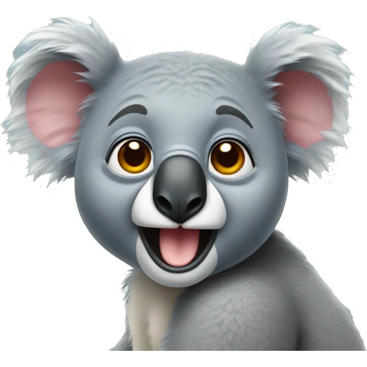 monster koala emoji