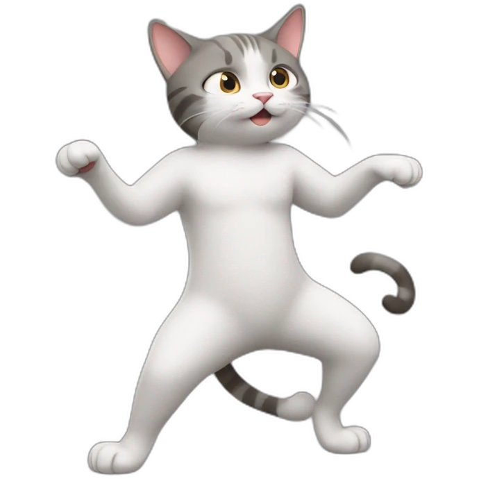 Cat dance the macarena emoji