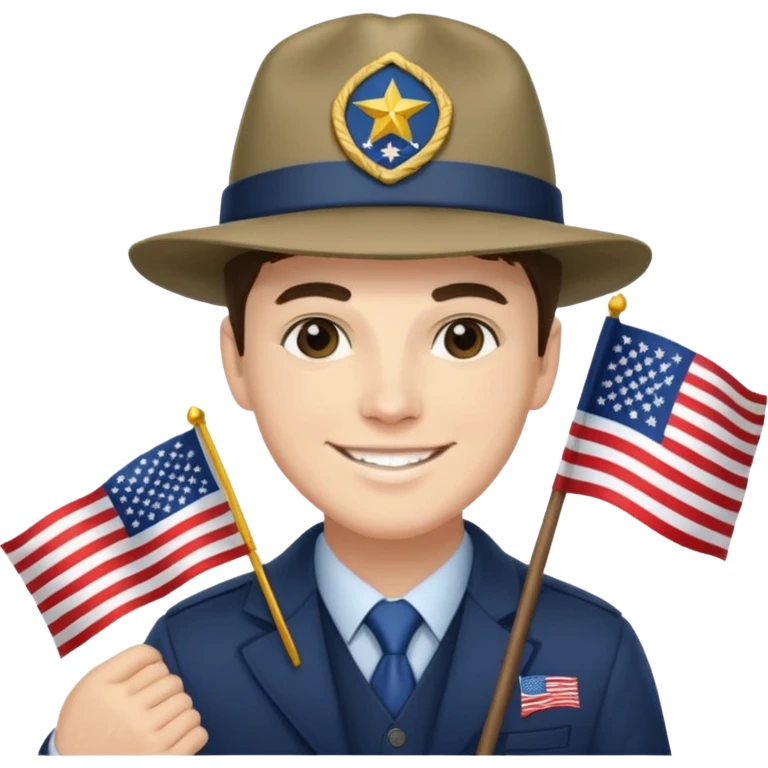 AF America first flag Nick Fuentes  emoji