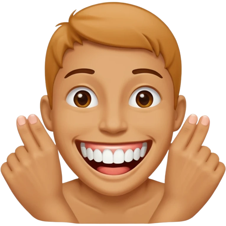 WHITE SMILE  emoji