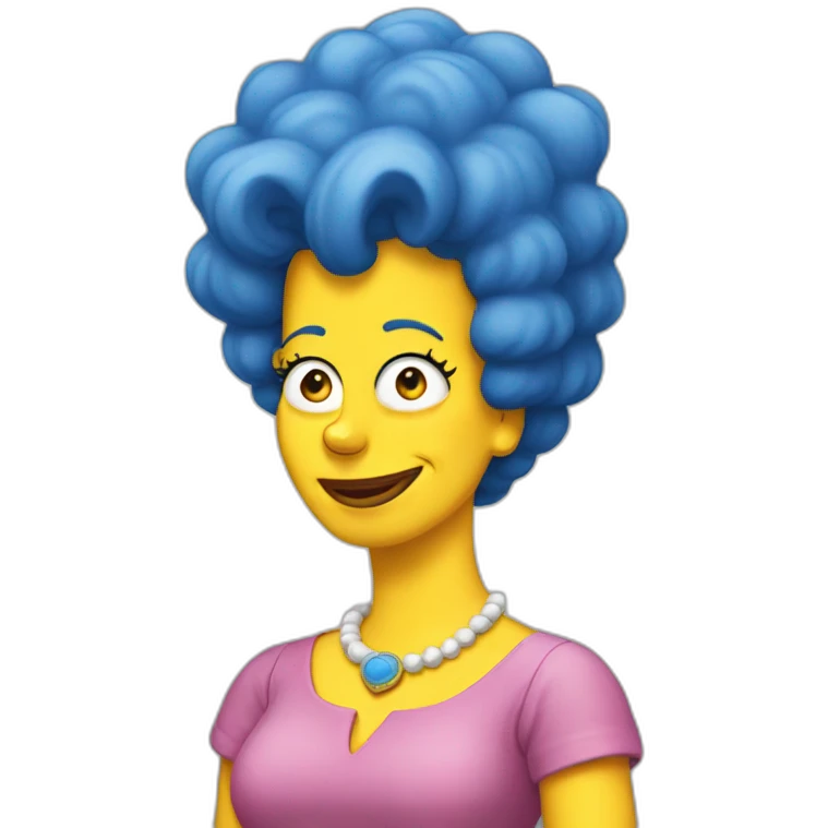 Marge simpson emoji
