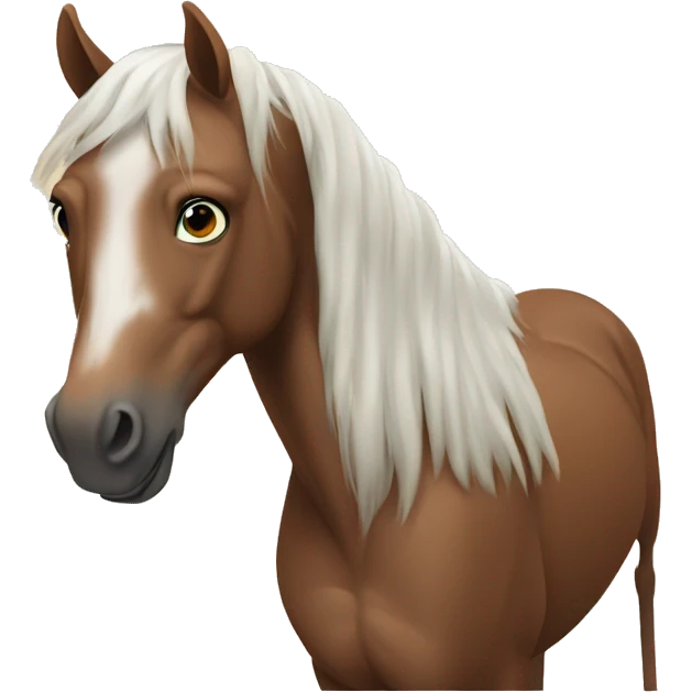 stable and computer horse emoji