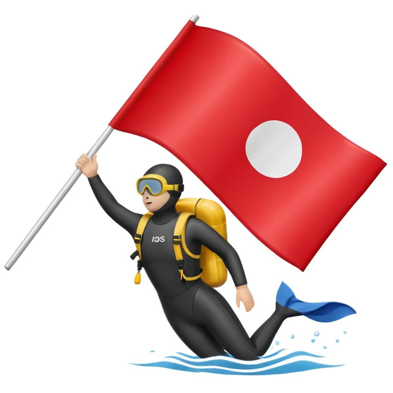 Diver flag emoji