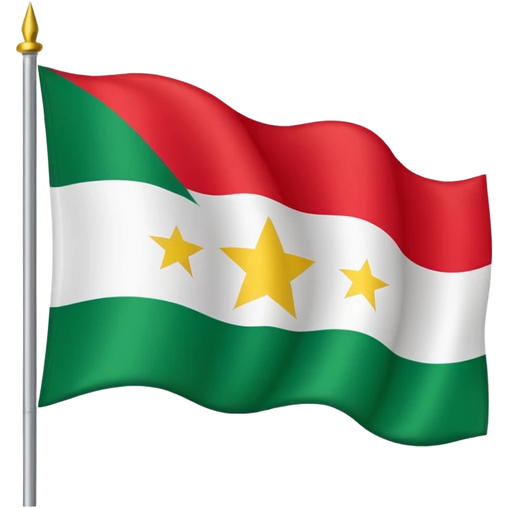 علم كردستان العراق emoji