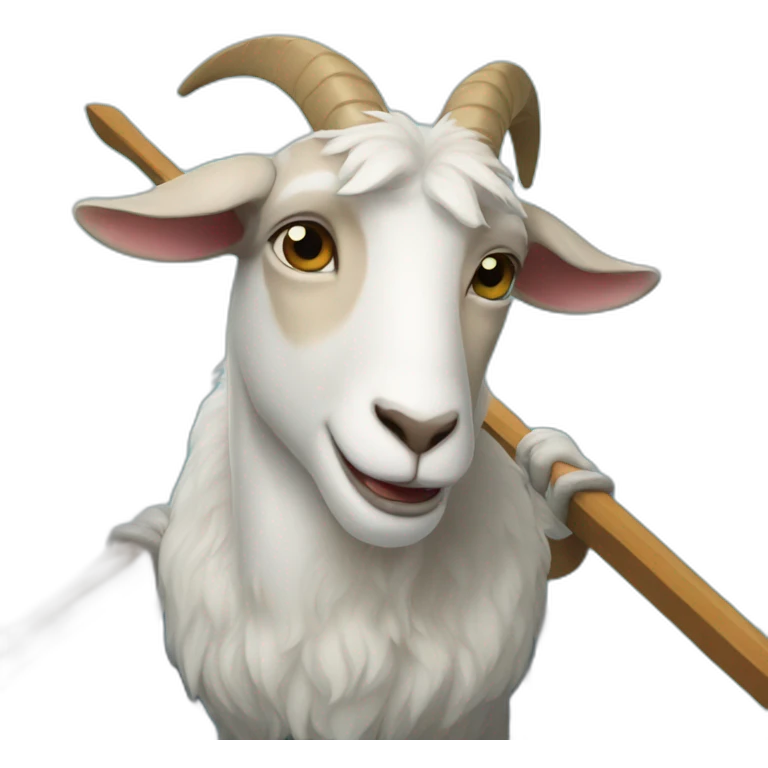 rowing goat emoji