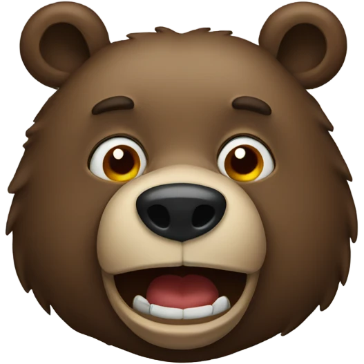 Insane Bear  emoji