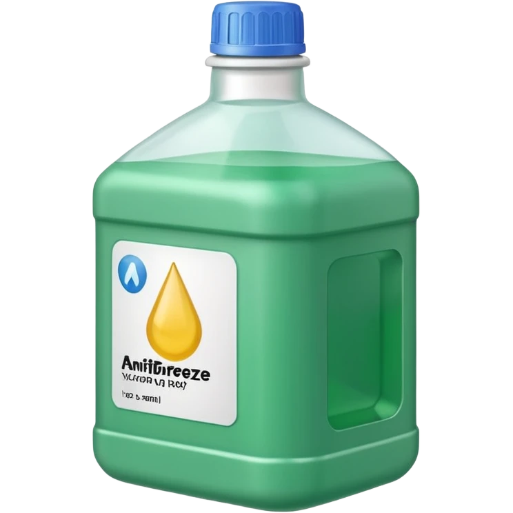 antifreeze car product emoji