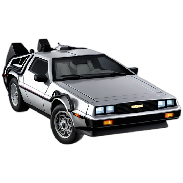 delorean dmc01 emoji