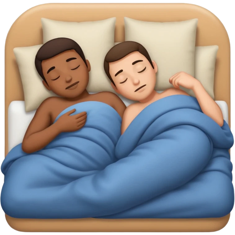 Sleeping men  emoji