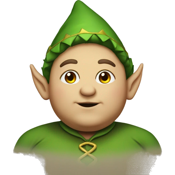 Fat elf emoji